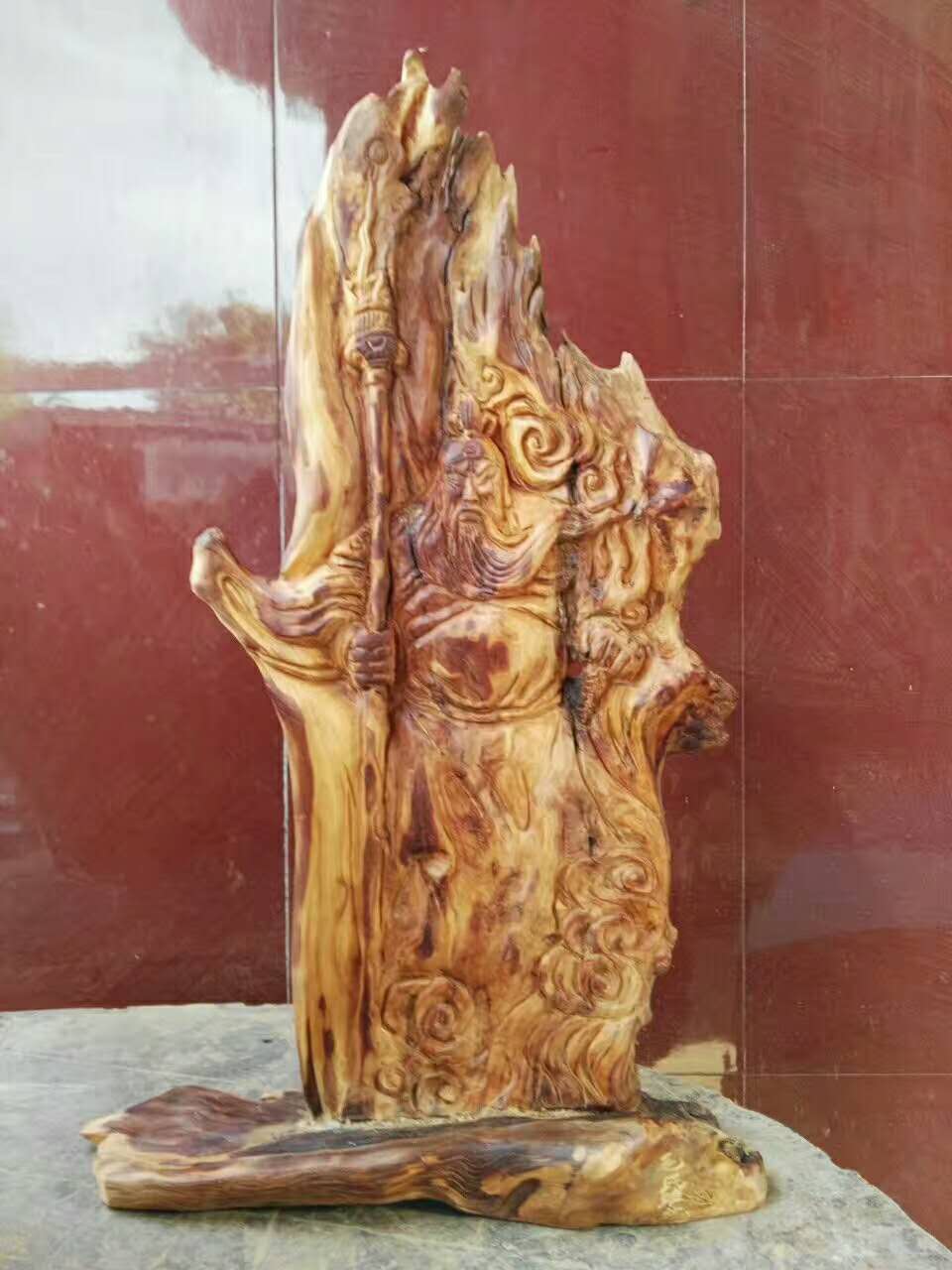 關公，太行崖柏